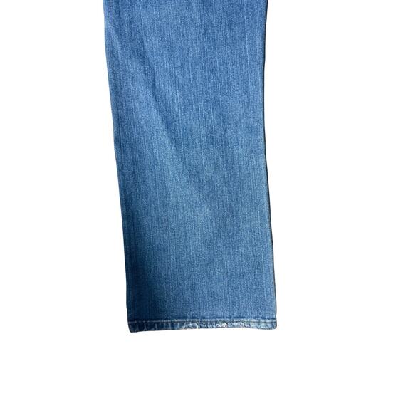 L.L.Bean Men’s Jeans 33x32 Natural Fit Straight Leg Blue Denim Vintage - Picture 3 of 7